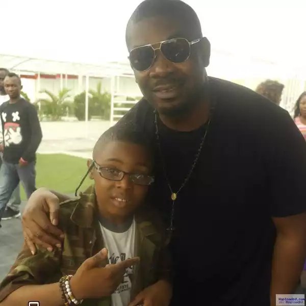 Photos: 9-Year-Old DJ, Young Money, Hangs Out With Don Jazzy & Annie Idibia